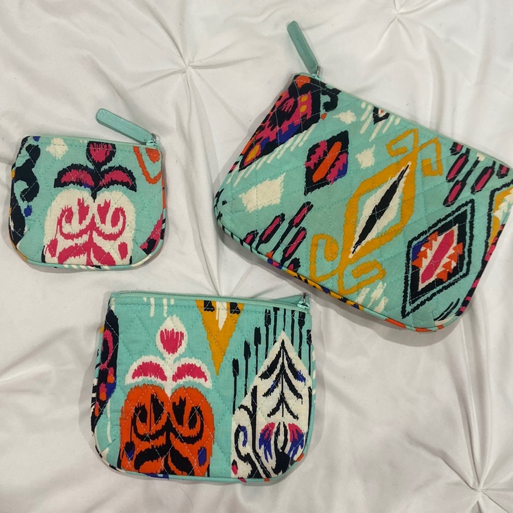Vera Bradley 3 piece bag set